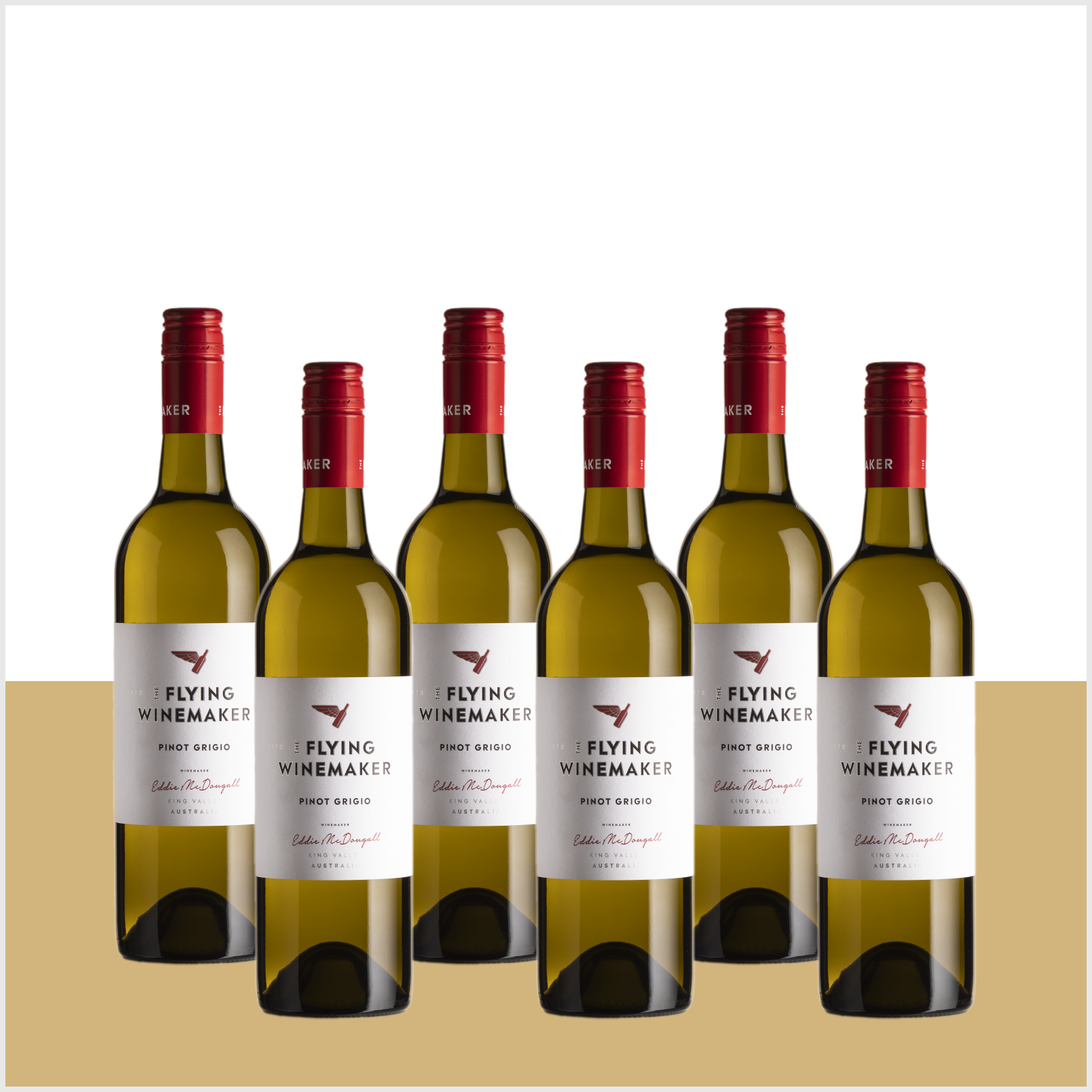 The Flying Winemaker Pinot Grigio 2023 - 6 Bottles