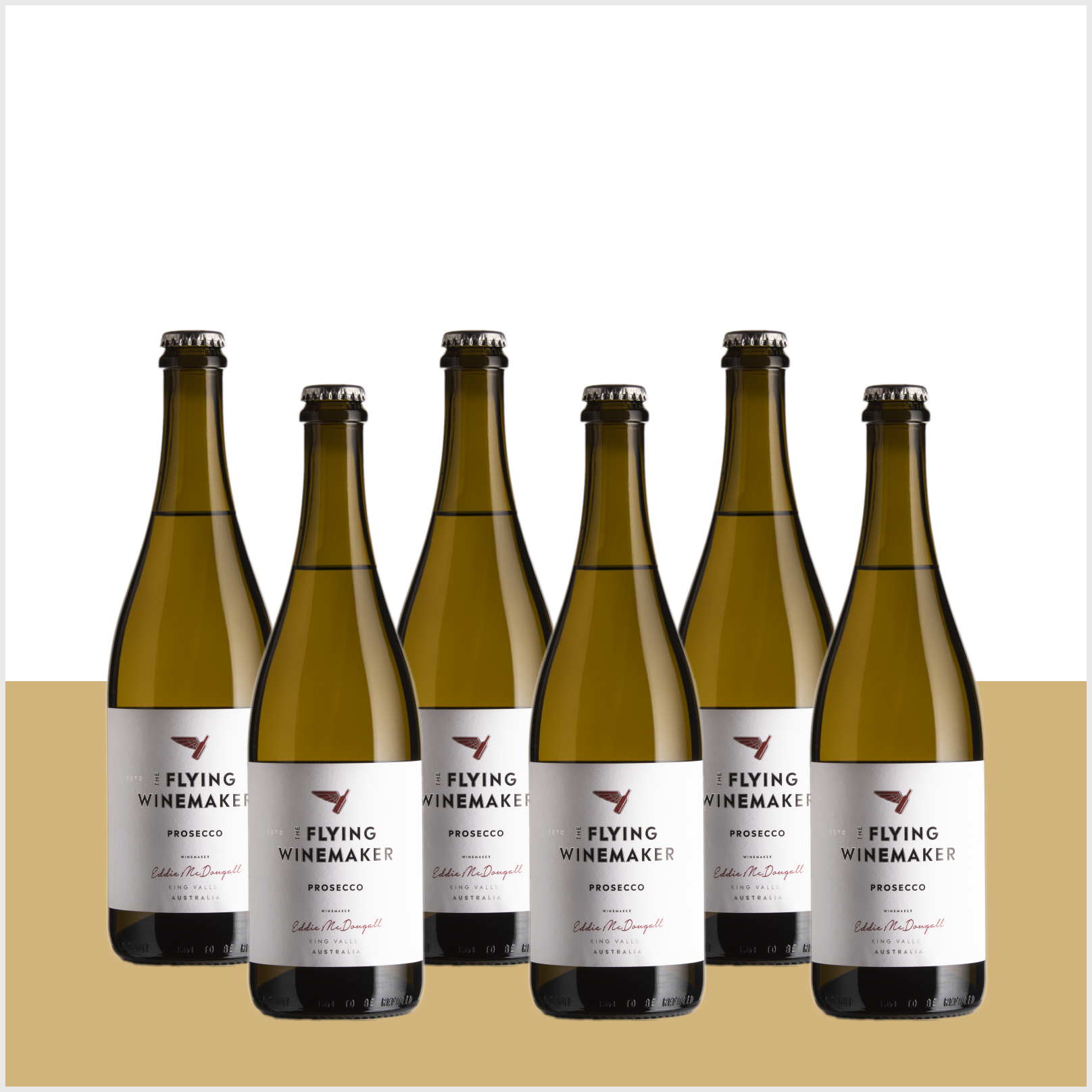 The Flying Winemaker Prosecco NV - 6 Bottles