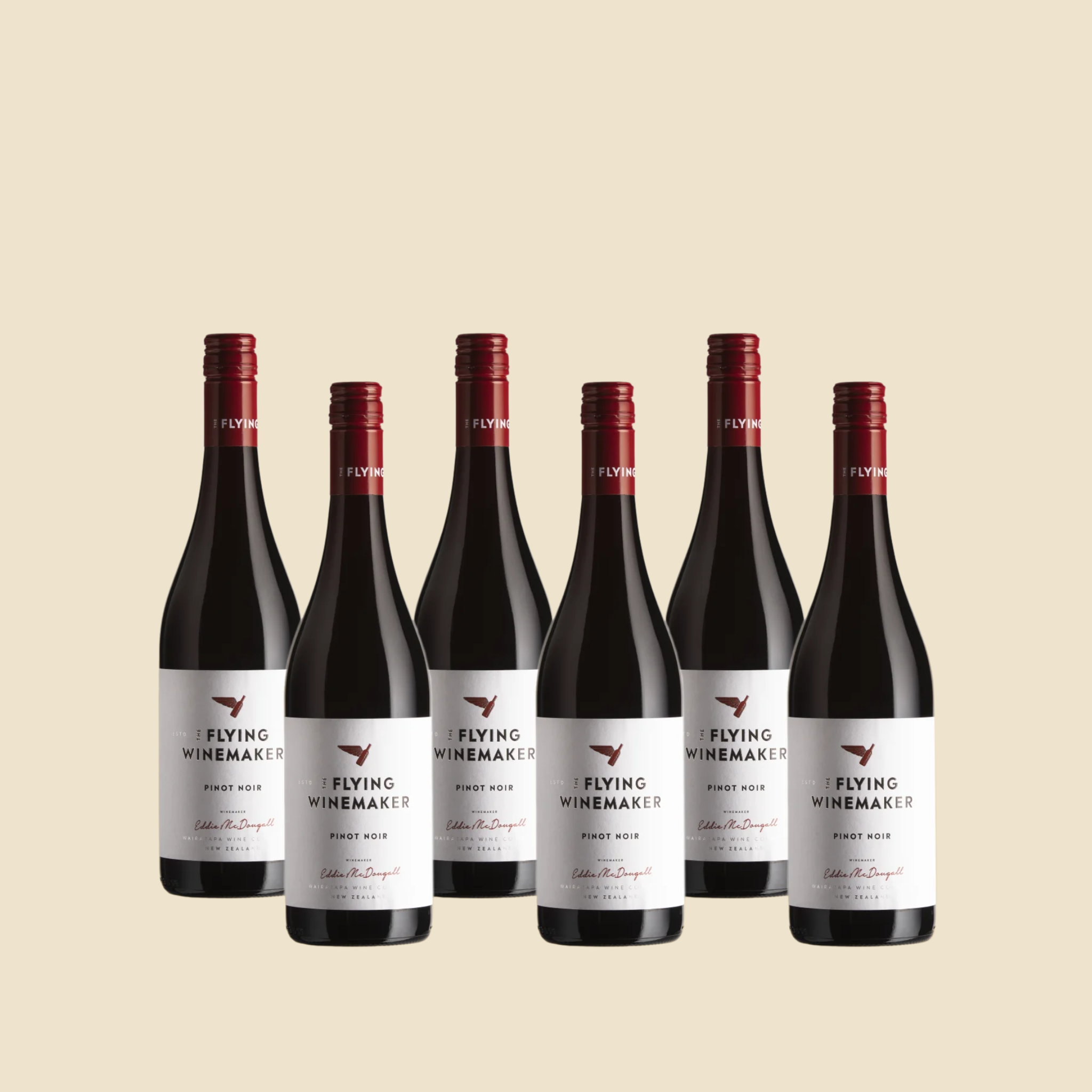 The Flying Winemaker Pinot Noir 2019 - 6 Bottles