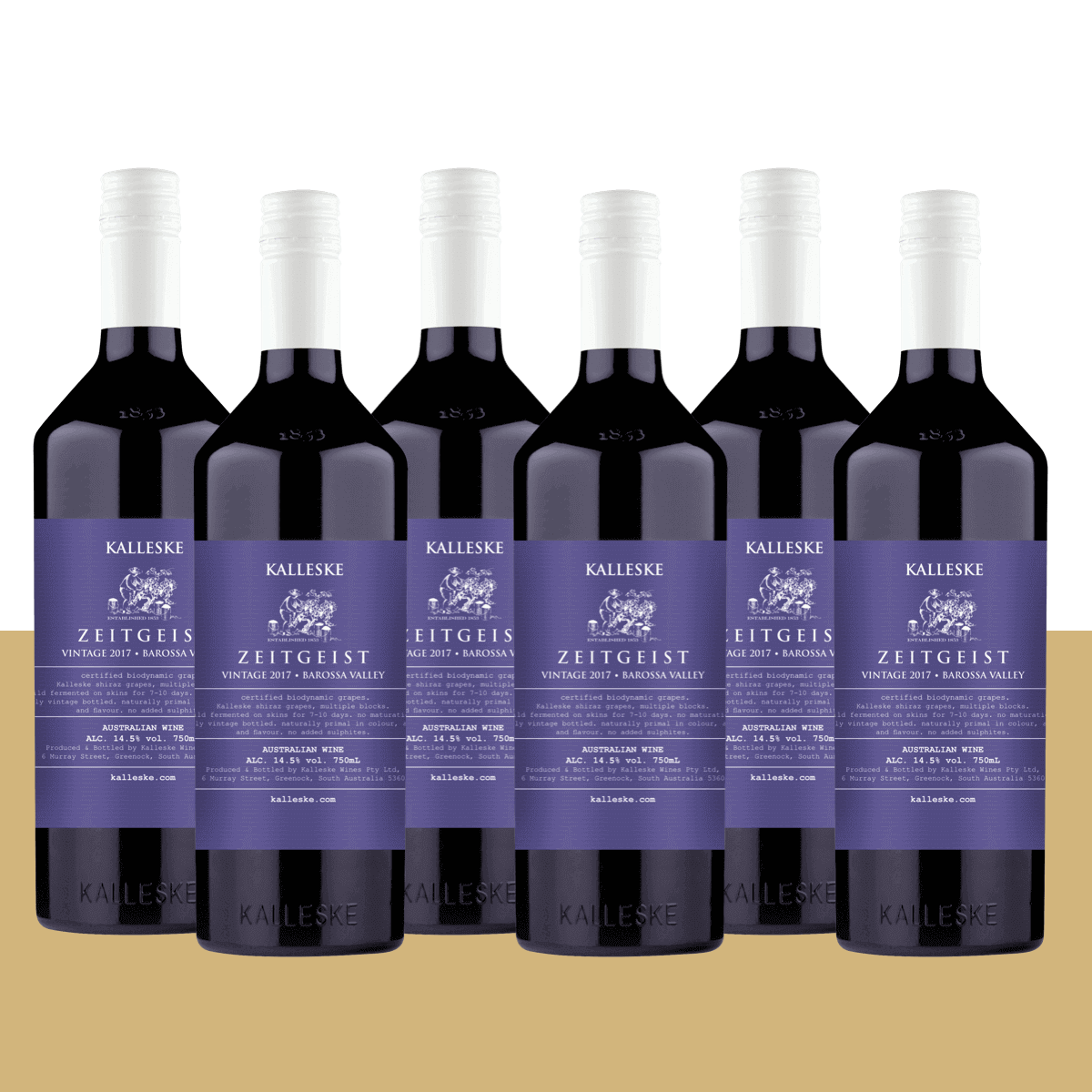 Kalleske Zeitgeist Shiraz 2023 pack