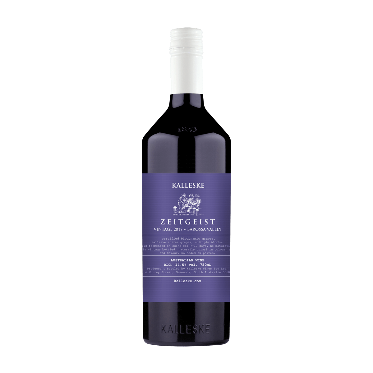 Kalleske Zeitgeist Shiraz 2023